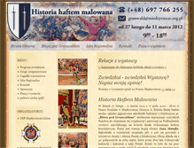 Tablet Screenshot of grunwald.miedzyrzecze.org.pl